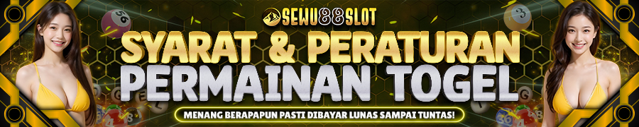 SYARAT DAN PERATURAN PERMAINAN TOGEL